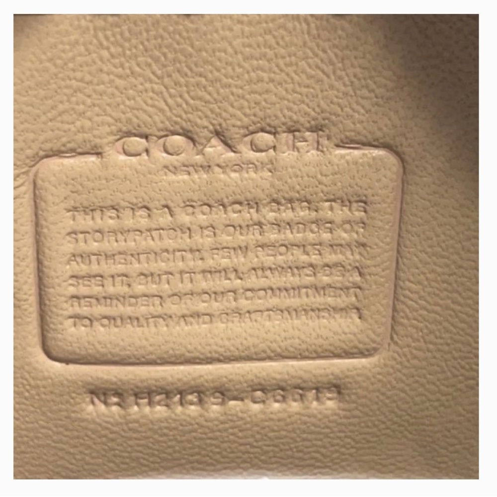 Coach quilted colorblock metallic multi camera bag and matching wallet - Picture 15 of 16
